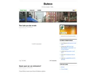 Buteco.com.br(Buteco) Screenshot