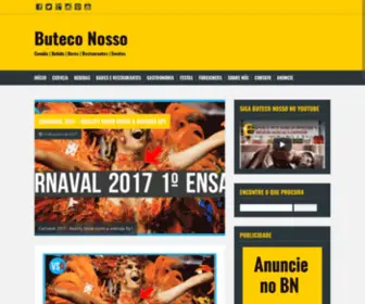 Buteconosso.com(Buteco Nosso) Screenshot