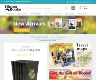 Buteobooks.com(Buteo Books & ABA Sales) Screenshot