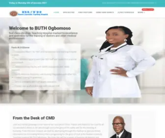 Buth.edu.ng(Buth) Screenshot