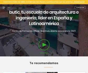 Butic.es(Tu escuela de Arquitectura) Screenshot