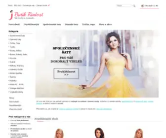 Butik-Radost.cz(Butik Radost e) Screenshot