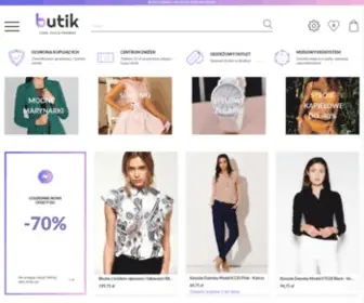 Butik.pl(Twoje ulubione sklepy odzieżowe w jednym miejscu) Screenshot