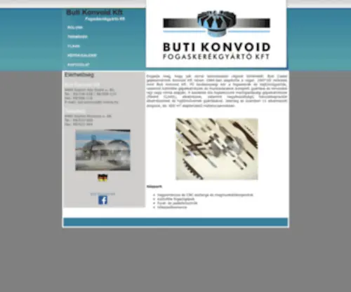 Butikonvoidkft.com(Buti Konvoid Kft) Screenshot