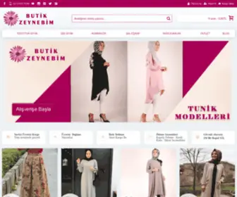 ButikZeynebim.com(Butik Zeynebim) Screenshot