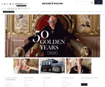 Butlerandwilson.co.uk(Butler & Wilson) Screenshot