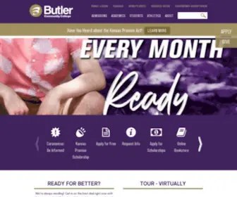 Butlercc.edu(Butler Community College) Screenshot