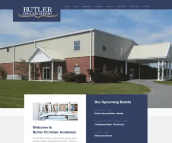 Butlerchristian.org(Butler Christian Academy) Screenshot