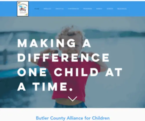 Butlercountycac.org(Butler County Alliance for Children) Screenshot