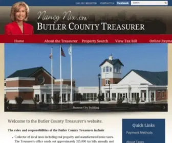 Butlercountytreasurer.org(Butler County) Screenshot