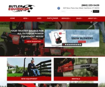 Butlerequip.com(Home Butler Equipment LLC West Hartford) Screenshot