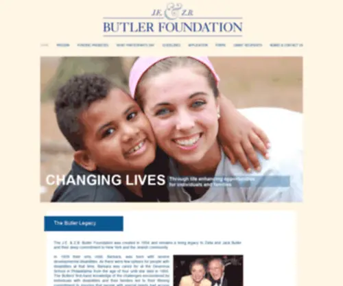 Butlerfoundation.org(Butlerfoundation) Screenshot