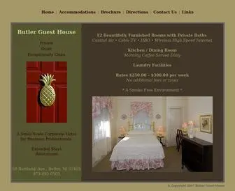 Butlerguesthouse.com(The Butler Guest House) Screenshot