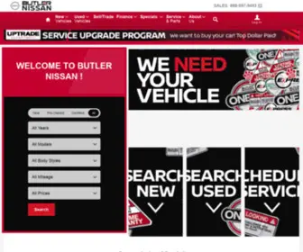 Butlernissan.com(Butlernissan) Screenshot