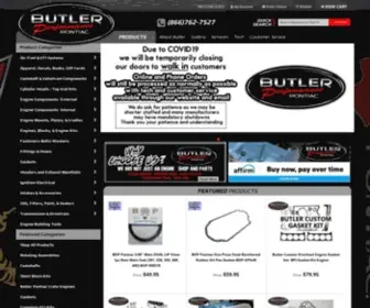 Butlerperformance.com(Butler Performance) Screenshot