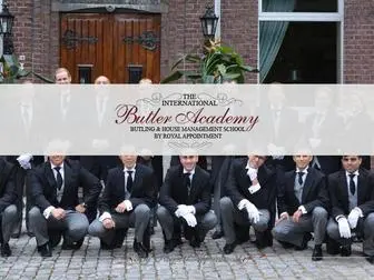 Butlerschool.com(The International Butler Academy) Screenshot