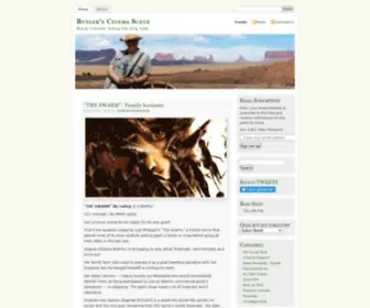 Butlerscinemascene.com(Butler&#039;s Cinema Scene) Screenshot