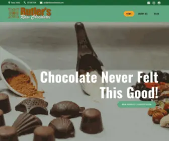 Butlersrawchocolates.com(Front Page) Screenshot