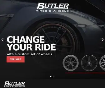 Butlertire.com(Butler Tire) Screenshot