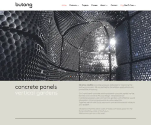 Butong.eu(Translucent Concrete Panels) Screenshot