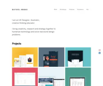 Butoolabbas.com(UXdesign) Screenshot