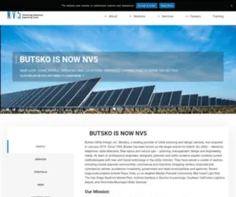 Butskoutility.com(Butsko Is Now NV5) Screenshot