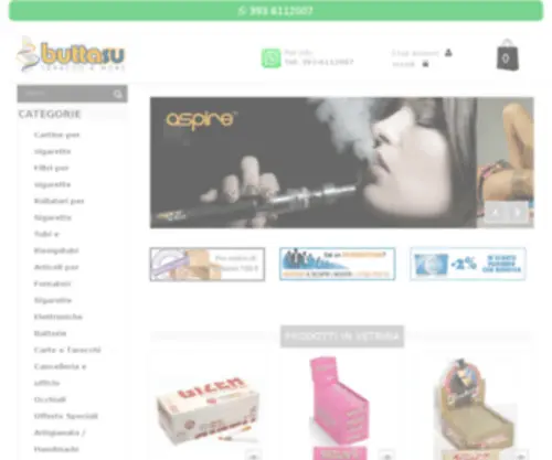 Buttasu.com(Tobacco & More) Screenshot