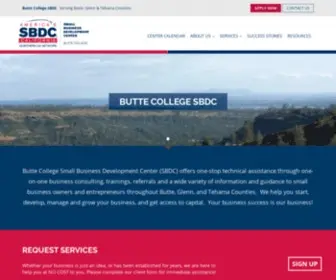 Buttecollegesbdc.com(Butte College SBDC) Screenshot