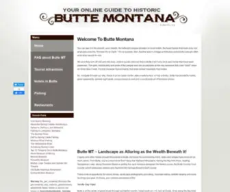 Butteinfo.org(Butte Montana) Screenshot