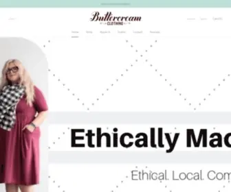 Buttercreamclothing.com(Ethical) Screenshot