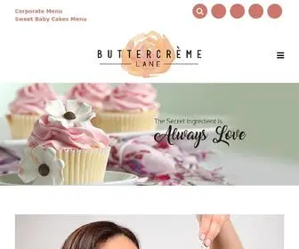 Buttercremelane.com(Buttercrème Lane) Screenshot