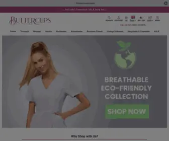 Buttercupsuniforms.com(Pharmacy &amp; Hospitality Industry Uniform Supplier) Screenshot