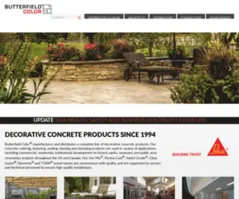Butterfieldcolor.com(Butterfield Color) Screenshot
