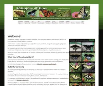 Butterfliesathome.com(Butterfly species) Screenshot