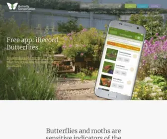 Butterfly-Conservation.org(Butterfly conservation) Screenshot