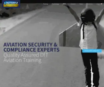 Butterfly-Training.co.uk(AVIATION SECURITY & COMPLIANCE EXPERTS Our courseware) Screenshot