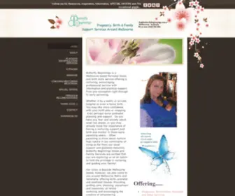 Butterflybeginnings.com.au(Butterfly Beginnings) Screenshot