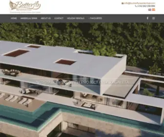 Butterflyresidential.com(Luxury Real Estate) Screenshot