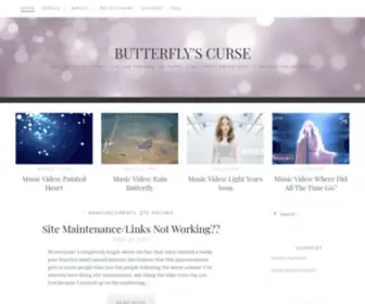 Butterflyscurse.stream(Butterfly's Curse) Screenshot