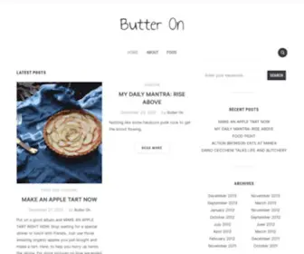 Butterontheendive.ca(Butter On) Screenshot