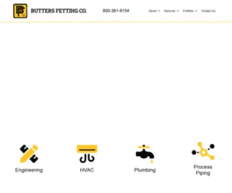 Buttersfetting.com(Milwaukee Area Mechanical Contractor) Screenshot