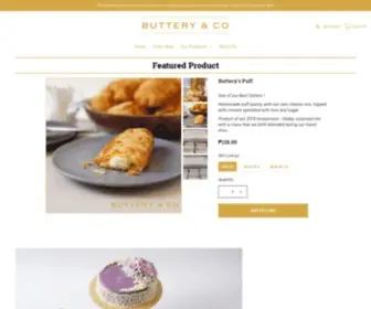 Butteryandco.com(Buttery and Co) Screenshot