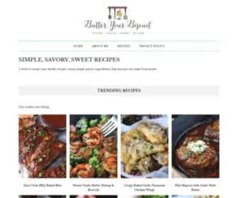 Butteryourbiscuit.com(Simple, Savory, and Sweet Recipes) Screenshot