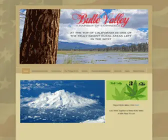 Buttevalleychamber.com(Butte Valley Chamber of Commerce Home) Screenshot