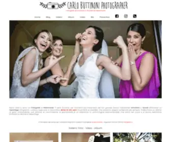 Buttinoni.it(Fotografo Matrimonio Bergamo) Screenshot