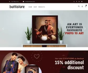 ButtiStore.com(Homepage) Screenshot