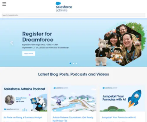 Buttonclickadmin.com(Salesforce Admins) Screenshot