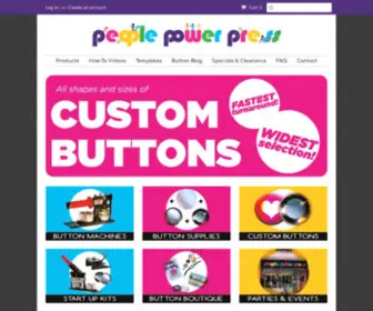 Buttongiant.com(People Power Press for Custom Buttons) Screenshot