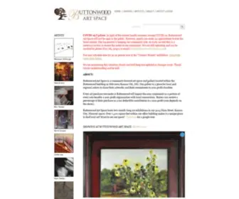 Buttonwoodartspace.com(Buttonwood Art Space) Screenshot