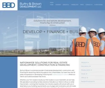 Buttry-Brown.com(Real Estate Development Services) Screenshot